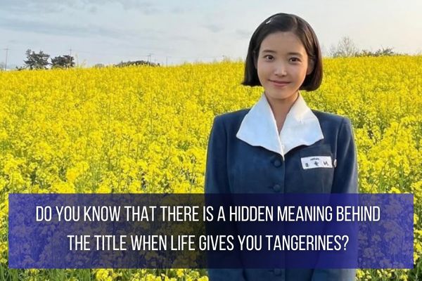 When Life Gives You Tangerines
